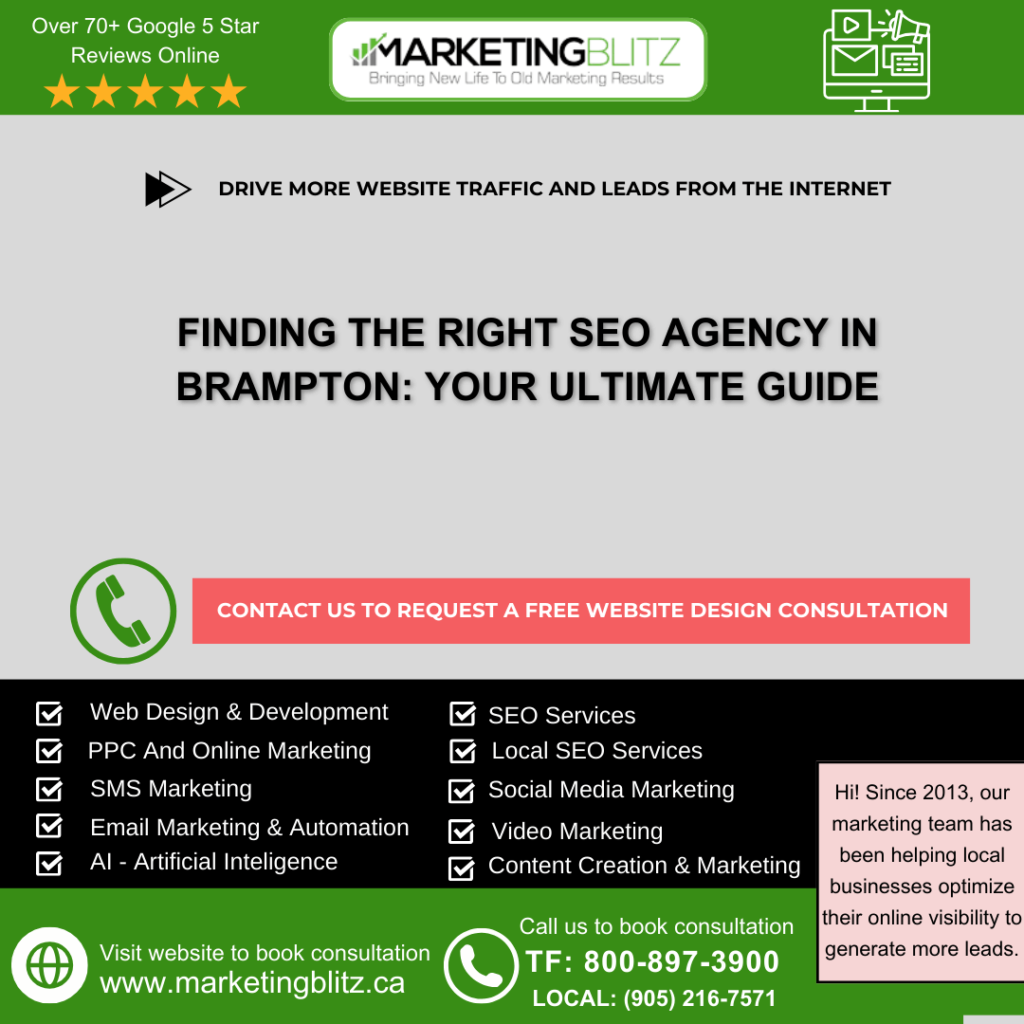 SEO Agency Brampton ON