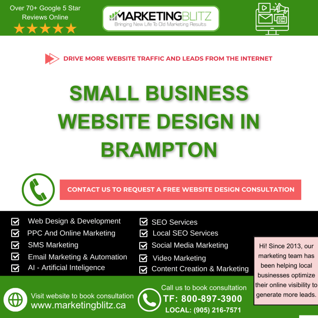 small business website design in Brampton 4