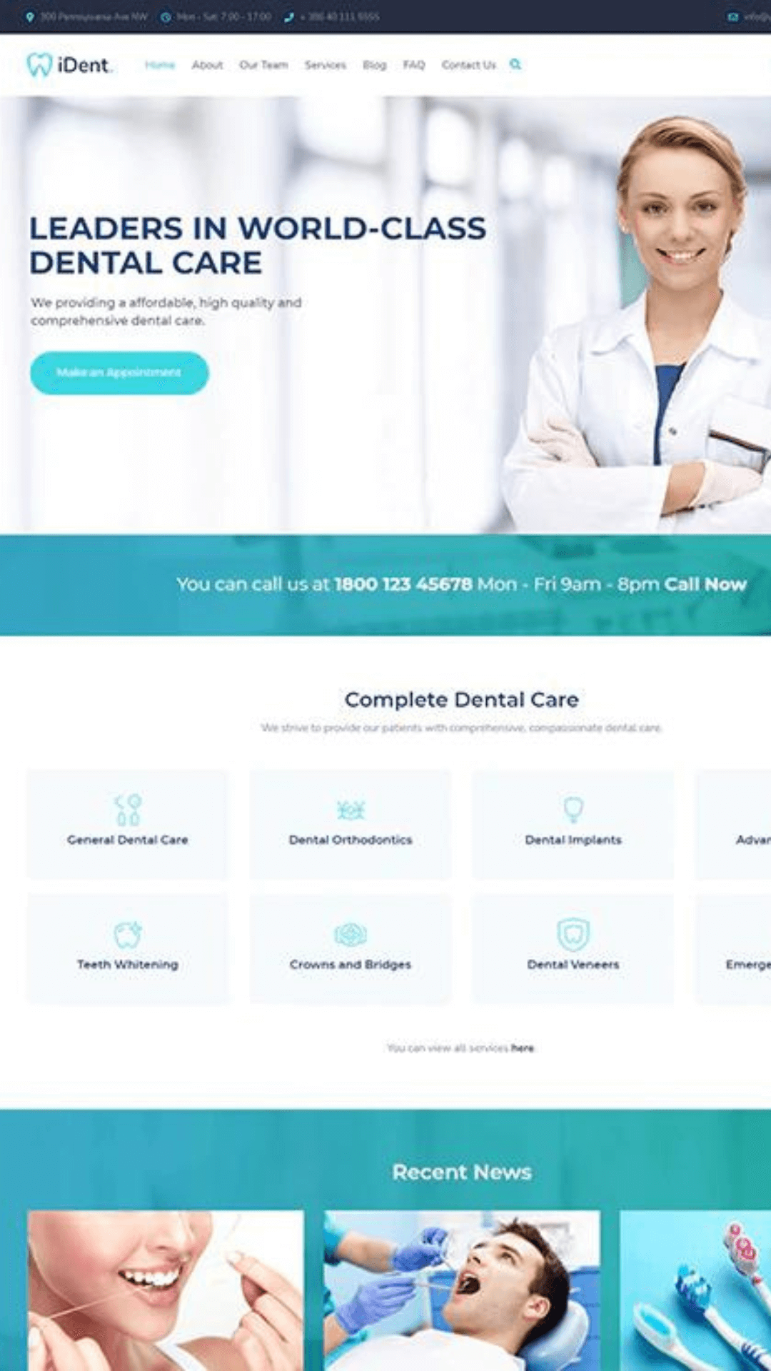 web development for dentists