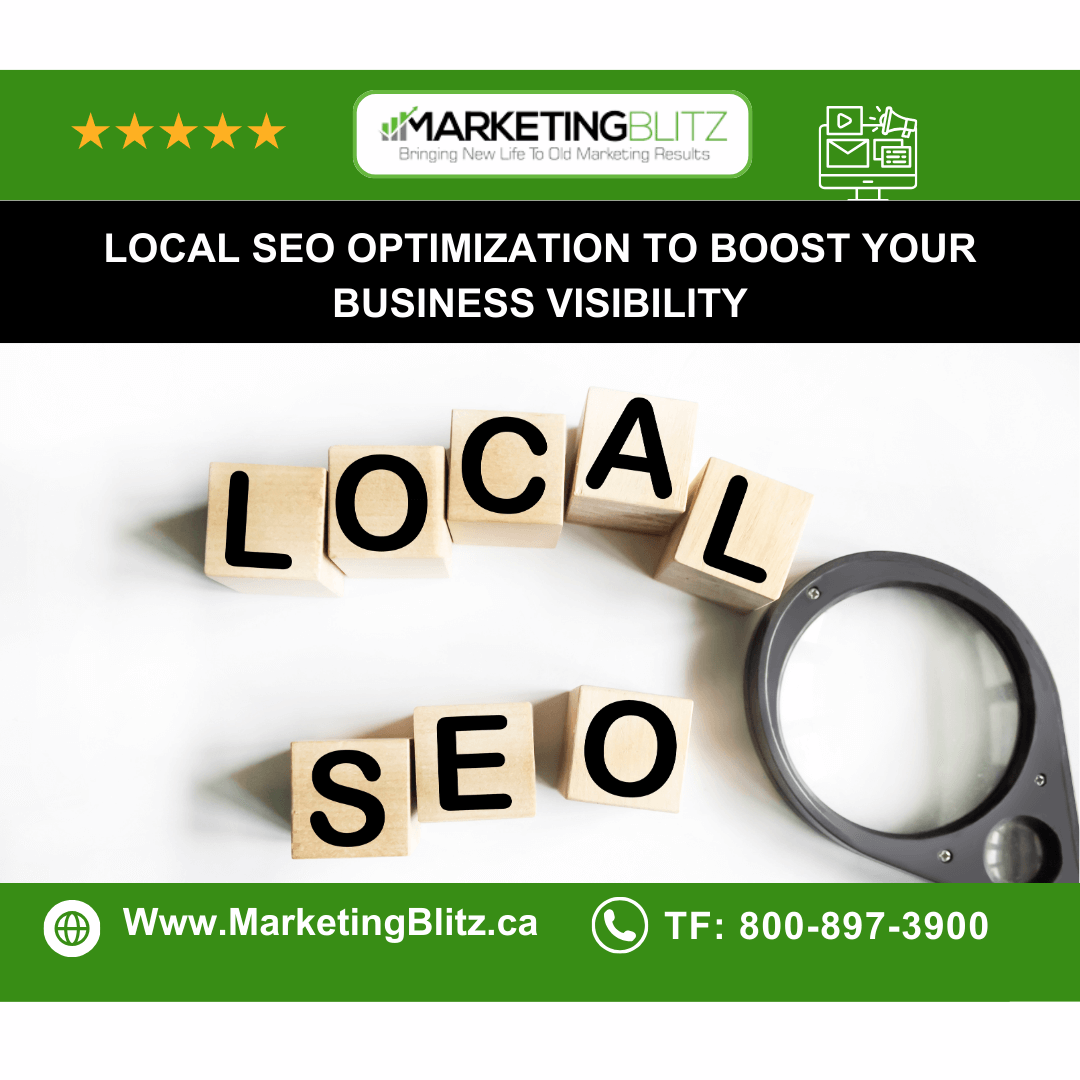 Local SEO Optimization To Boost Your Business Visibility